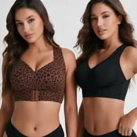 Soutien-gorge de sport grande taille TK de haute qualité, le plus vendu, sans coutures, doux, très extensible, à fermeture avant, pour la course et le yoga, pour femmes