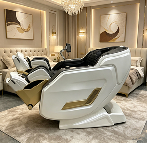 Fauteuil de massage intelligent de luxe 4D avec pétrissage, tapotement, étirement, programmes automatiques multiples et commande vocale - Product Image 6