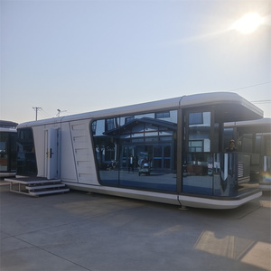Proveedor de China Cápsula espacial modular de lujo Casa portátil Casas modulares de lujo móviles con servicio OEM - Product Image 2