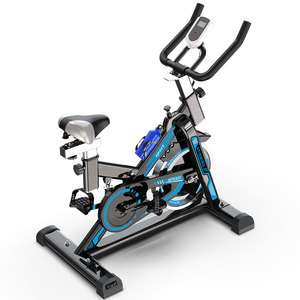 Bicicleta estática vertical JS2005 con pantalla LCD, resistencia ajustable, equipo de fitness para el hogar para bajar de peso - Product Image 4
