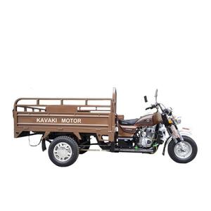 China Motorcycle Trike Adult Motorized <b>Gasoline</b> Tricycle 3 Wheels in Africa - Product Image 1