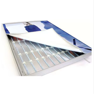 صندوق إضاءة LED مستطيل من الألومنيوم الاقتصادي مع إطار قابل للطي لعرض الملصقات للإعلانات على الحائط/التعليق - Product Image 5