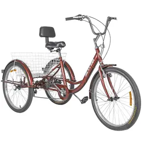 三轮车装载自行车货物成人三轮车自行车三轮车货物20磅3轮