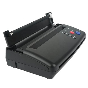 YABA Original Pochoir Imprimante <span class=keywords><strong>Tatouage</strong></span> <span class=keywords><strong>Machine</strong></span> Thermique avec 10pcs Papier De Transfert De Qualité Supérieure - Product Image 2