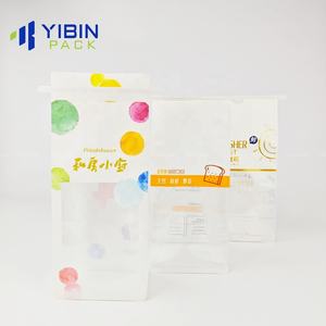 Bolsa con cremallera para embalaje de tostadas de alimentos, bolsas con cierre hermético de papel Kraft, bolsa de embalaje para tostadas de pan y aperitivos con ventana - Product Image 6