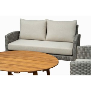 OEM Modern <b>Outdoor</b> Wicker <b>Sofa</b> Set PE <b>Rattan</b> Aluminum Patio Furniture for Hotel Villa Resort Garden Contemporary Style - Product Image 3