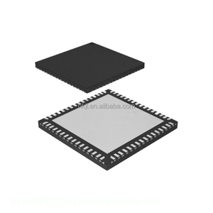 64 VFQFN Bloc exposé EFM32TG11B120F128GM64-AR composants intégrés Original électronique - Product Image 1