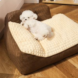 Cama para mascotas de alta calidad Cama extraíble para perros para todas las estaciones, cama cálida para gatos con fondo antideslizante - Product Image 3