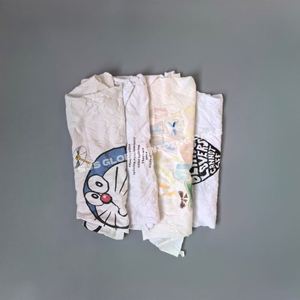 Trapos de Algodón Blanco Industrial de Alta Resistencia, 5 kg, Trapos de Camiseta Blancos Impresos con Alta Absorción, Trapos de Limpieza de Felpa Blanca, 50 lb. - Product Image 1