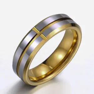 Ss-049w High Quality Classic Ring Fashion Smooth Tungsten Ring Charm Jewelry