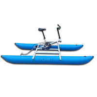 Vélo d'eau gonflable de tube de bateau de banane de vélo de pédale de lac de Offre Spéciale commerciale pour le sport