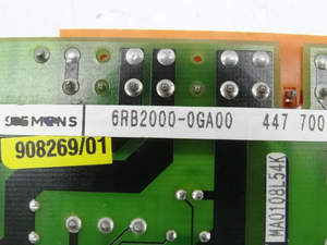 1 Pezzo Scheda Circuito Originale Nuova di Zecca 6RB2000-0GA00 - Product Image 3
