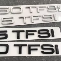Autocollant de voiture avec logo TFSI 30 35 40 45 50 55 pour Audi A3 A4 A6L A7, modification 4x4, accessoire décoratif.