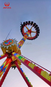 <span class=keywords><strong>Manège</strong></span> à Pendules Géant Rotatif à 360° Coloré pour Parc <span class=keywords><strong>d</strong></span>'Attractions Extérieur - Product Image 4