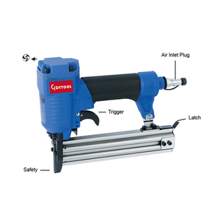 Pistola <span class=keywords><strong>clavadora</strong></span> neumática de calibre 18 de grado industrial Pistola <span class=keywords><strong>clavadora</strong></span> de aire <span class=keywords><strong>barata</strong></span> para caja de ventana y gabinete Modelo - Product Image 3