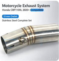 Système d'échappement complet de course modifié de qualité européenne pour moto V8, compatible JOG V8, DIO, BWS, ZX, DIO90, RR, DIO 26AA, ZX 26AA
