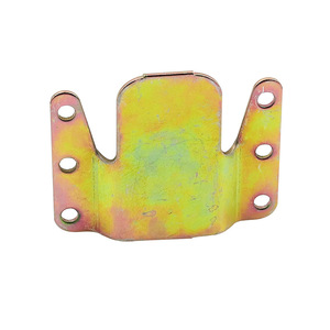 Connecteur en forme de montagne en fer plaqué 1,5 mm 1,8 mm 2,0 mm pour charnière de meuble, support de cadre photo et étagère - Product Image 3