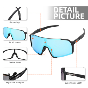 Fabricant <span class=keywords><strong>de</strong></span> lunettes personnalisées pour femmes cyclisme extérieur VTT équitation route UV400 TR90 monture Cricket course cyclisme sport lunettes - Product Image 3