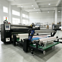 Presse à chaud à sublimation rouleau-à-rouleau automatique avec séparation automatique, largeur 1,8 m