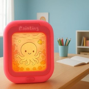 <span class=keywords><strong>Tablette</strong></span> d'écriture LCD multifonction pour enfants, jouet portable, bloc-notes à dosser, tableau à gribouiller lumineux, ensemble de planches à <span class=keywords><strong>dessin</strong></span> électroniques - Product Image 4