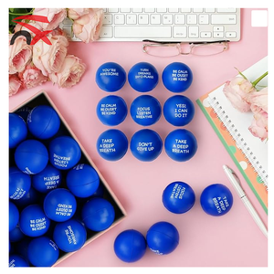 Juguetes Antiestrés de Esponja Suave y Coloridos, Pelotas de Estrés Motivacionales <span class=keywords><strong>para</strong></span> Relajarse, Entretenimiento Diario, <span class=keywords><strong>Regalo</strong></span> - Product Image 2