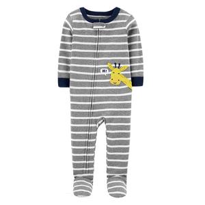 Combinaisons 1 pièce en coton pour bébés, barboteuse, une pièce, fermeture éclair, vêtements d'hiver, motifs de dessins animés, nouveau-né - Product Image 4