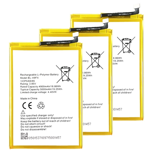 OEM 5000mAh BL-49FX 100% zero Cycle X650C X650B X650D Mobile Phone Battery for Infinix Hot 8