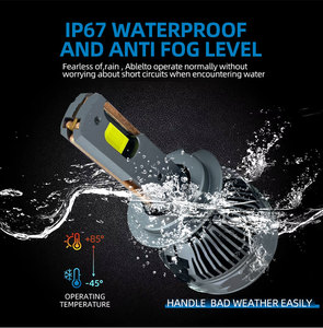 Tùy chỉnh bao bì hộp sfida K3 100 wát 6000K Led Đèn Pha Bóng đèn H4 H7 9005 công suất cao xe đèn pha cho Auto phía trước đèn - Product Image 6