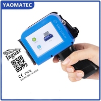 Yaomatec WiFi connecté 12.7mm Mini Logo Date de Production numéro image texte Portable jet d'encre portable pour bouteilles et plastiques