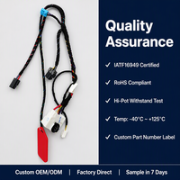 Harness Kabel Otomotif 12V 24V Kustom Tegangan Rendah Produsen OEM IATF16949 RoHS Langsung dari Pabrik