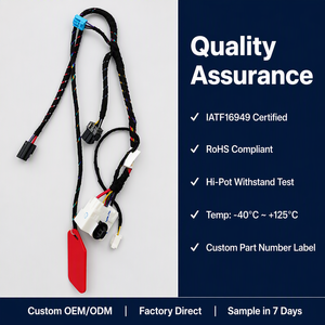 汽车线束 12V 24V 定制低压线束 OEM 制造商 IATF16949 RoHS 工厂直销 - Product Image 5