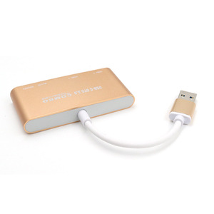 USB-<b>C</b> OTG 3.0 Combo Hub With MicroSD SD Card Reader Aluminum Alloy <b>Type</b> <b>C</b> <b>Adapter</b> For Phone And Computer - Product Image 5