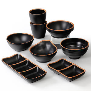 Коммерческий японский горячий горшок, соевые миски, блюдце и меламиновые чашки, набор для горячего горшка, Ресторан - Product Image 1