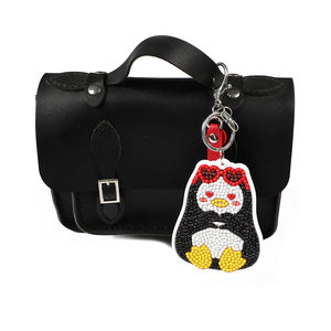 DIY Jouets faits à la main 3D Diamant Autocollant <span class=keywords><strong>Peinture</strong></span> Hobby Kits Enfants Présente Cadeau Promotionnel Pingouin Porte-clés - Product Image 6