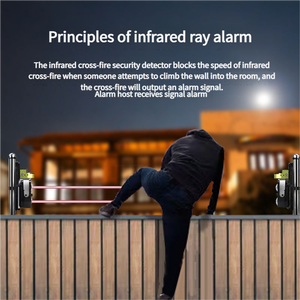 <span class=keywords><strong>Detector</strong></span> infravermelho duplo/triplo/do feixe do quadrilátero com monitoração 360 ° e distância da detecção 50-250m exterior - Product Image 3