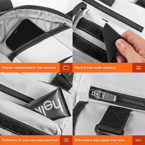 Échantillon gratuit de sac de sport tactique pour hommes sac de poitrine sac de gilet EDC, parfait pour l'exercice, le cyclisme et la randonnée - Product Image 5