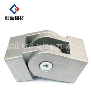 Aluminum Movable Hinge 30 40 45mm Surface Mount Durable Connector For Furniture Hardware - Product Image 4