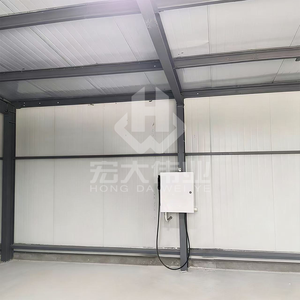 Abri de <span class=keywords><strong>garage</strong></span> en acier moderne préfabriqué à haute résistance pour divers types de véhicules - Product Image 6