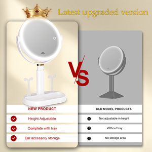 <span class=keywords><strong>Espejo</strong></span> de Maquillaje POWERME con Luces, Interruptor Táctil, <span class=keywords><strong>Espejo</strong></span> de Mesa Iluminado con Aumento - Product Image 2