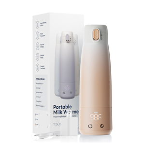 Bouteille d'eau thermique à chargement USB 360 ml, chauffe-lait sans fil à chauffage rapide avec contrôle de la température, sortie d'usine - Product Image 1