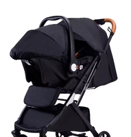 Landau multifonctionnel pour bébé Poussette de voyage de haute qualité pour bébé de luxe