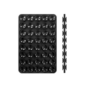 Support de téléphone portable multifonctionnel double face en silicone avec ventouse puissante de 40 mm² – En stock - Product Image 3