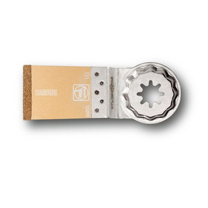 Lame de coupe en carbure Fein E-Cut 225 mm rectangulaire à arbre étoilé, qualité industrielle, soudée au laser - Product Image 1