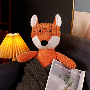 El Peluche de Zorrito, un Juguete y Almohada, Viene en Tres Tamaños y es un Producto Ideal para Regalos Navideños y Decoración del Hogar. - Product Image 3