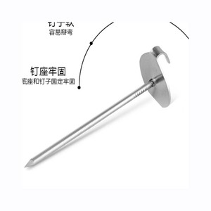 Goupille d'isolation pour <span class=keywords><strong>laine</strong></span> <span class=keywords><strong>de</strong></span> roche ou <span class=keywords><strong>laine</strong></span> <span class=keywords><strong>de</strong></span> <span class=keywords><strong>verre</strong></span> - Product Image 2