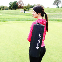 Tapis de putting de golf en polyester antidérapant, intérieur/extérieur, pratique professionnel, tapis vert, marqueur de distance, tapis de golf