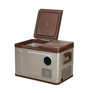 Alpicool Réfrigérateur de voiture à double zone W38 DC Compresseur Réfrigérateur de voiture portable Refroidissement efficace Petit congélateur pour voiture Camion Camping - Product Image 1