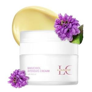 Crema Notte Intensiva Lance Bakuchiol Retinal, Alternativa Delicata al Retinolo per il <span class=keywords><strong>Viso</strong></span>, Crema Antirughe Rassodante per Linee Sottili - Product Image 1