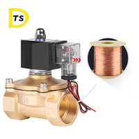 Vente chaude Solénoïde normalement fermé 304 acier inoxydable gaz air asco Parker bobine eau mini électrovanne