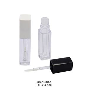 Tubes de brillant à lèvres en plastique de 5 ml avec bouchon à vis pour fard à joues, vernis à ongles, huile – Vente en gros de flacons de brillant à lèvres à prix abordable - Product Image 1